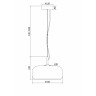 Подвесной светильник MAYTONI MADMEN MOD127PL-L6SG